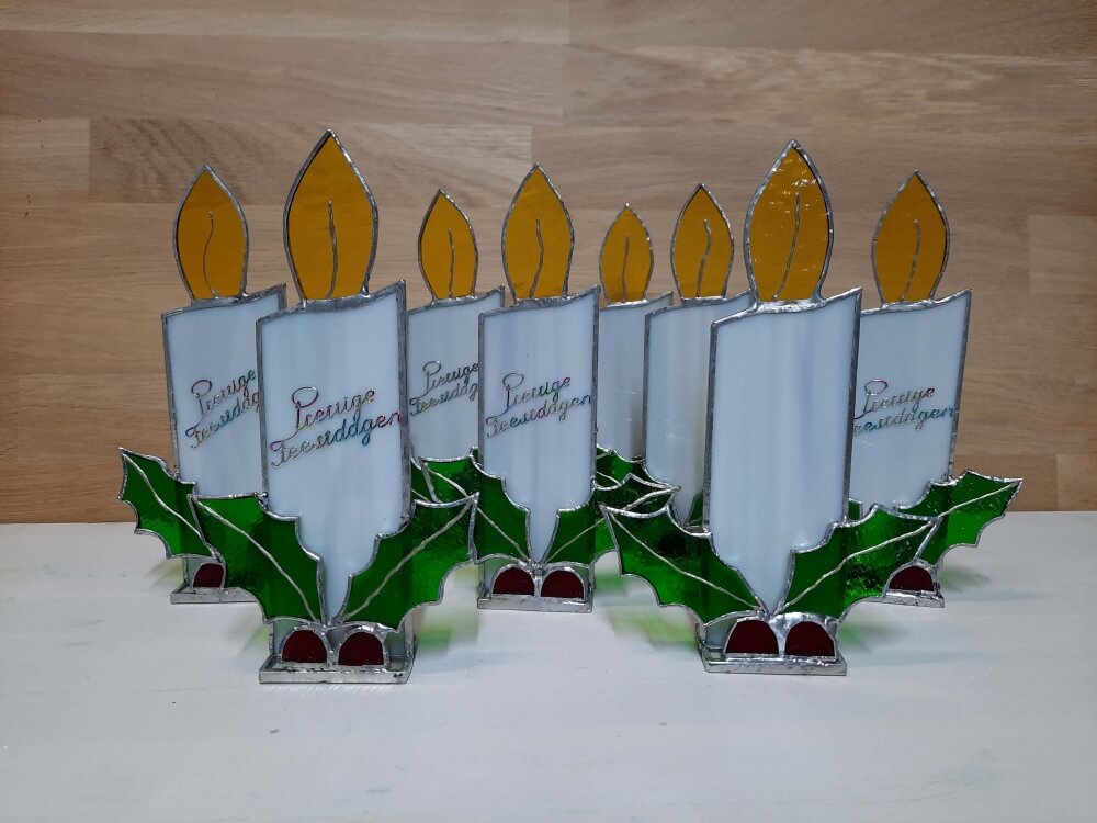 IkigaiGlas feestdagen kaars